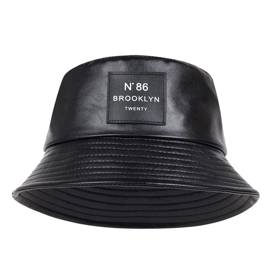 Brooklyn Bucket (leather Panama hat)