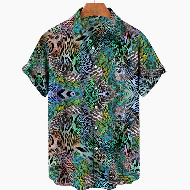 Jungle PRIDE Short Sleeve Beach Shirt