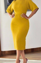 Yellow Bodicon Dress