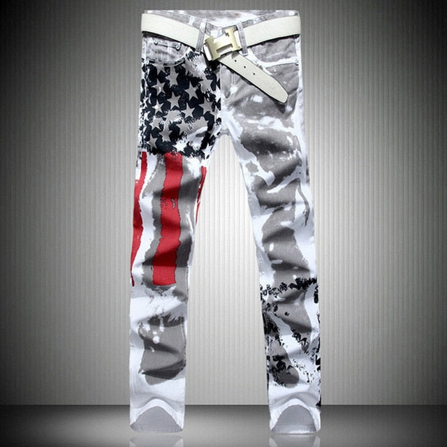 This is America | Printed | Slim fit | Men's Denim