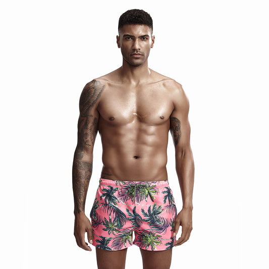 Pink Coconut / Men's Beach Trunks / Surf Board Boxer Shorts