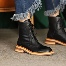Round Toe Ankle Boots