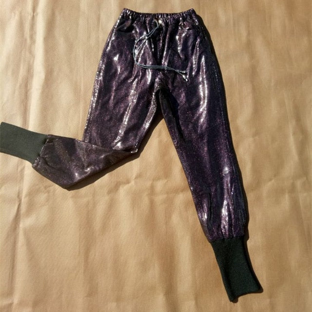 Gothic Patent Glossy Leather Pants