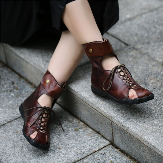 Gladiator Hollow Out Shoes