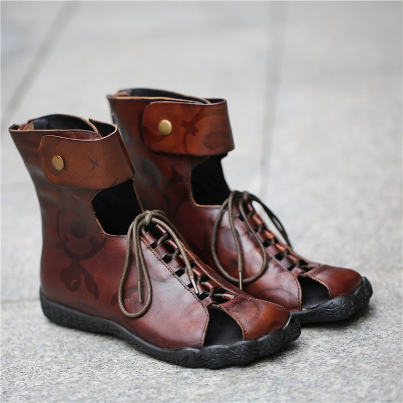 Gladiator Hollow Out Shoes